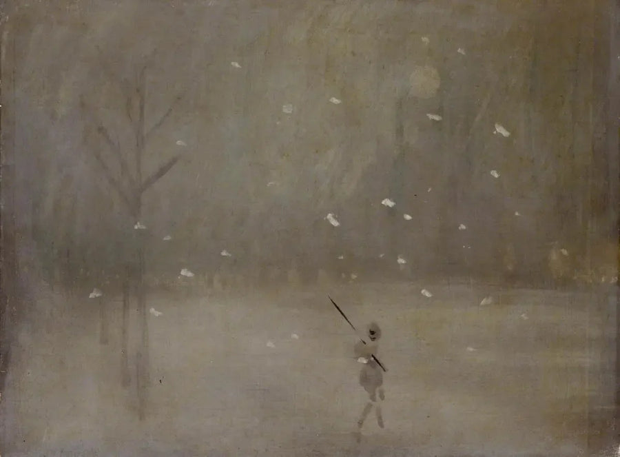 Snöstorm: Nocturne - James Abbott McNeill Whistler