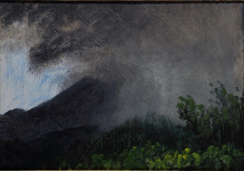 Kommande storm - Albert Bierstadt