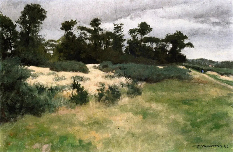 Gråa tider, Varengeville - Félix Vallotton