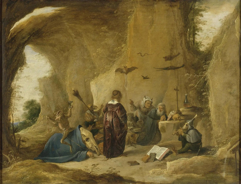 Saint Antonius frestelse - David Teniers den yngre