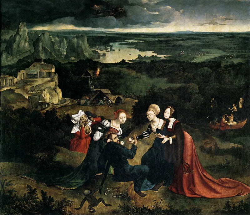Tentation de saint Antoine - Quentin Metsys