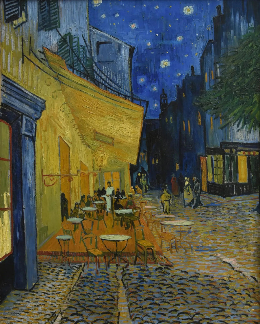 Caféterrass på kvällen - Vincent van Gogh