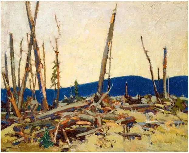 Bränd jord - Tom Thomson