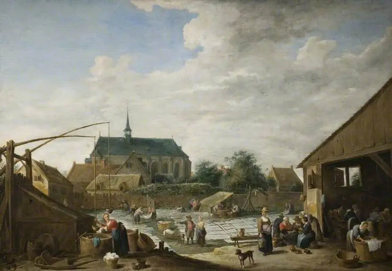 Blekningsjord - David Teniers den yngre