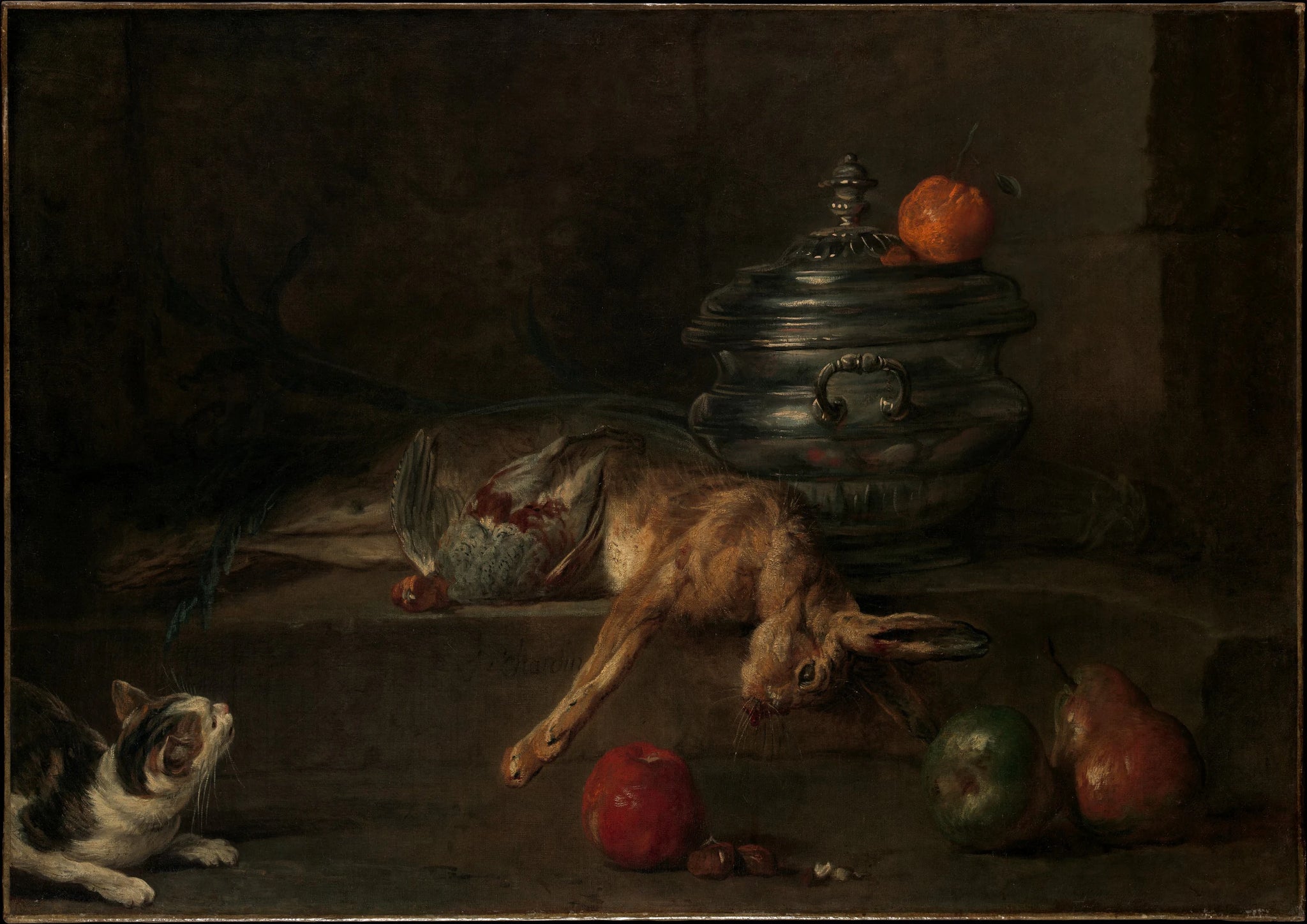 La Terrine d'argent - Jean Siméon Chardin