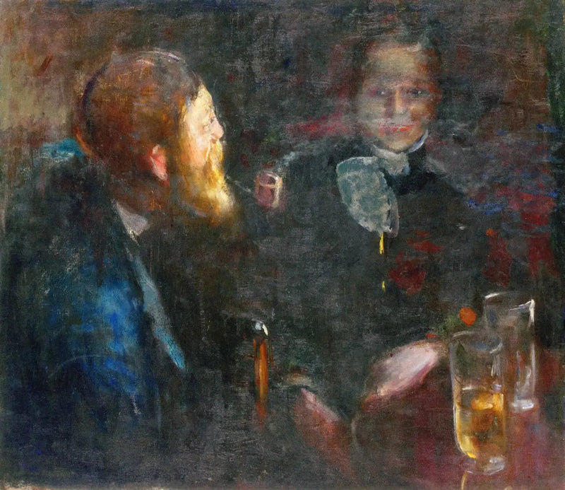 Samtal - Edvard Munch