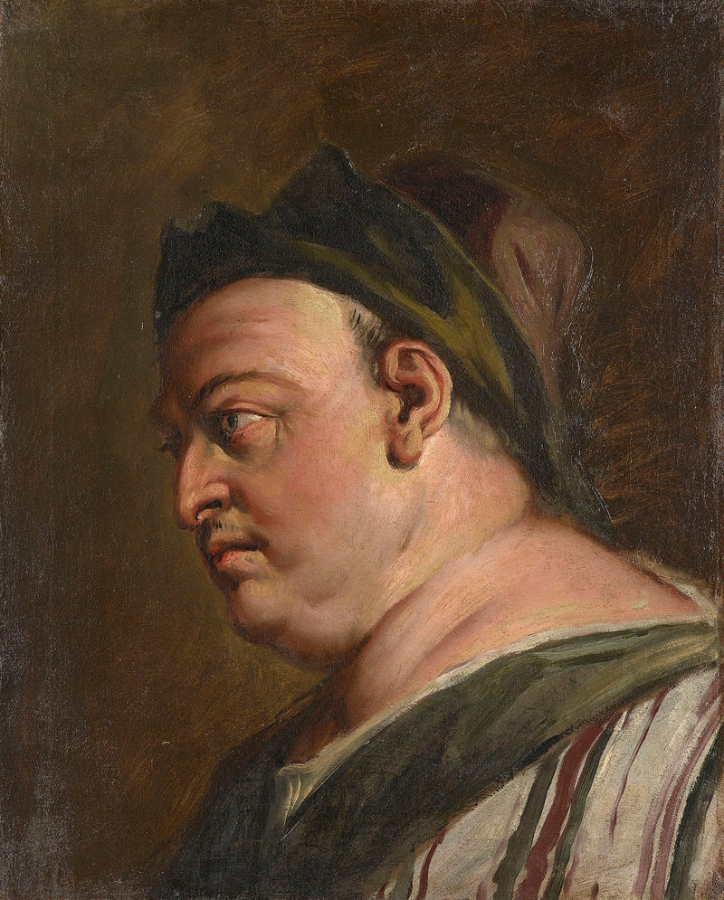 Manprofilhuvud (en intendent?) - Sebastiano Ricci
