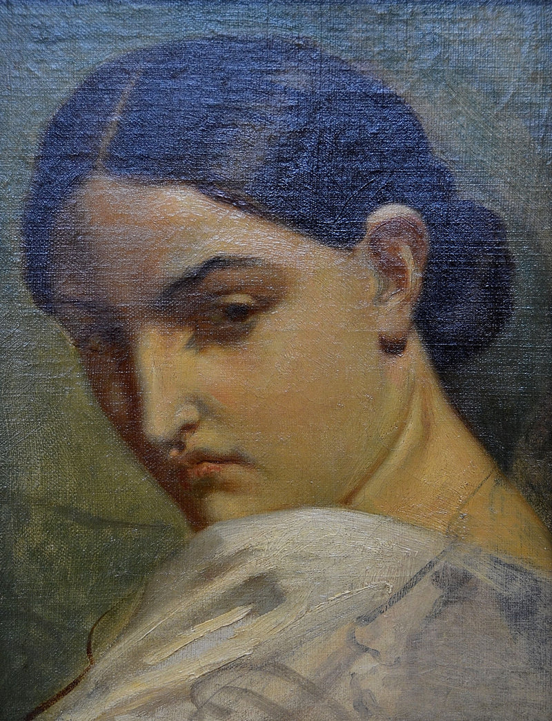 Italiensk huvud - Théodore Chassériau