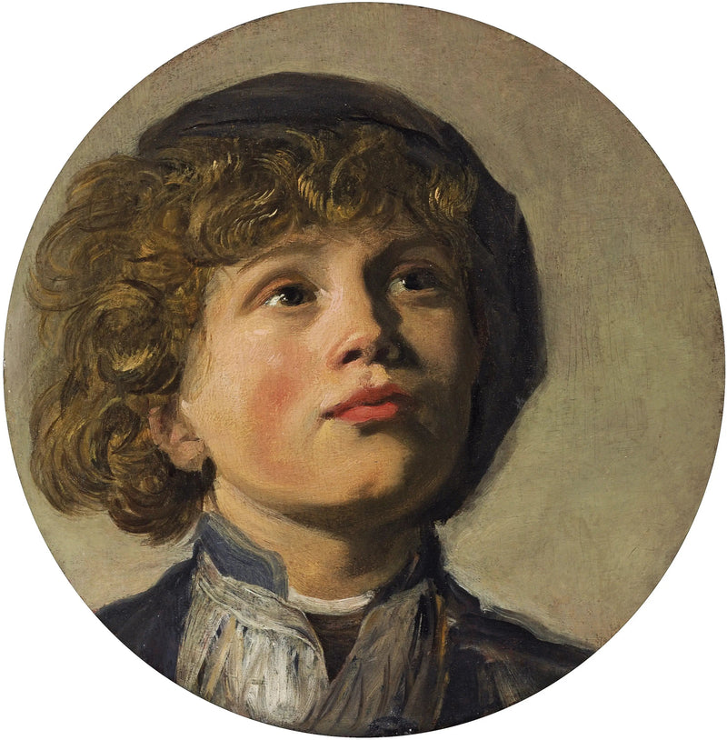 En pojkes huvud med basker - Frans Hals