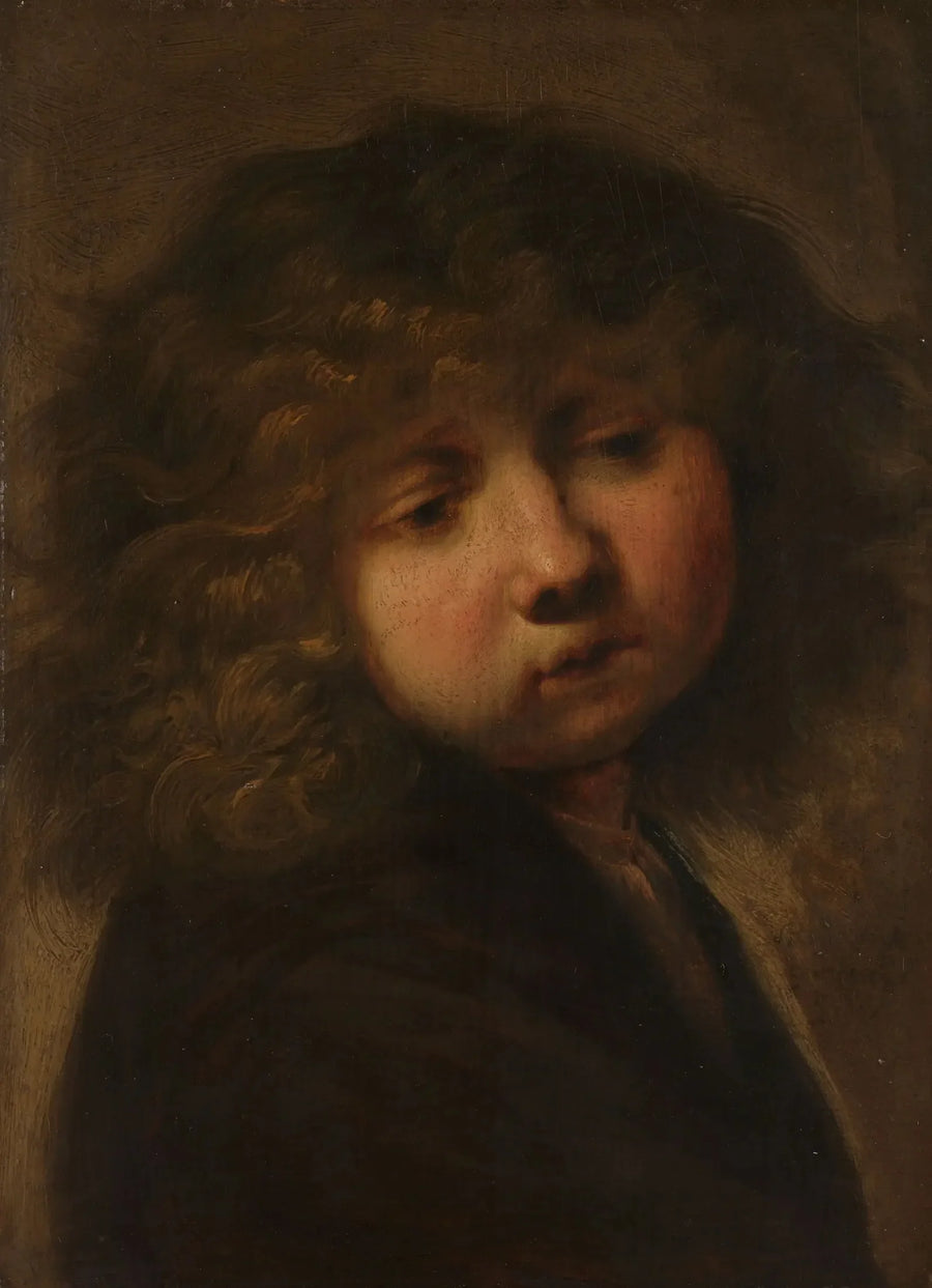 Pojkehuvud - Rembrandt