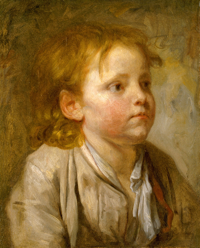 En ung pojkes huvud - Jean-Baptiste Greuze