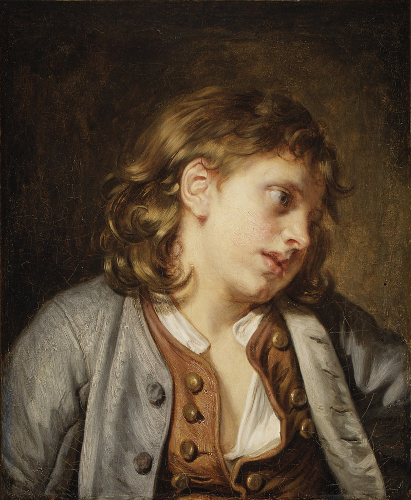 En ung pojkes huvud - Jean-Baptiste Greuze