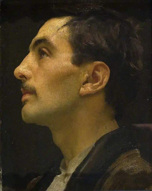 Italiensk docka huvud - Frederic Leighton