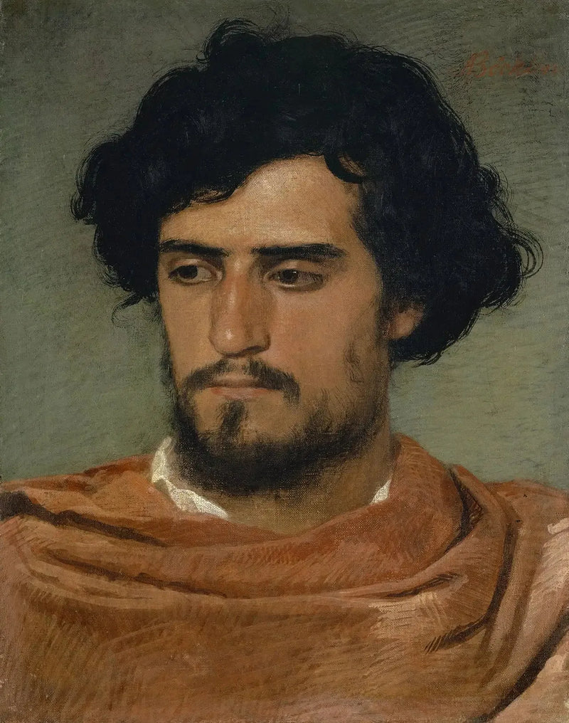 En romersk huvud - Arnold Böcklin