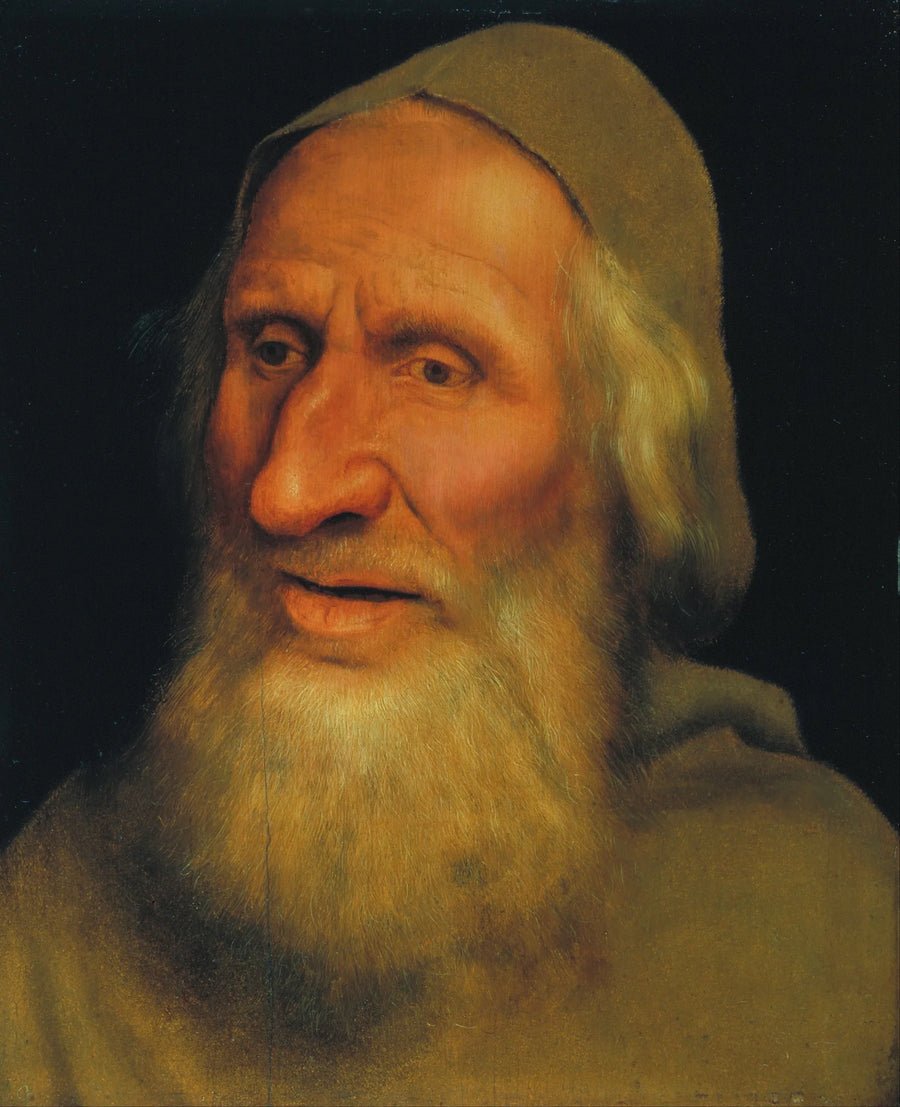 En gammal mans huvud - Quentin Metsys