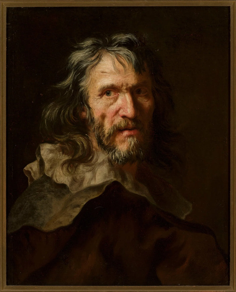En gammal mans huvud. - Jean-Baptiste Jouvenet