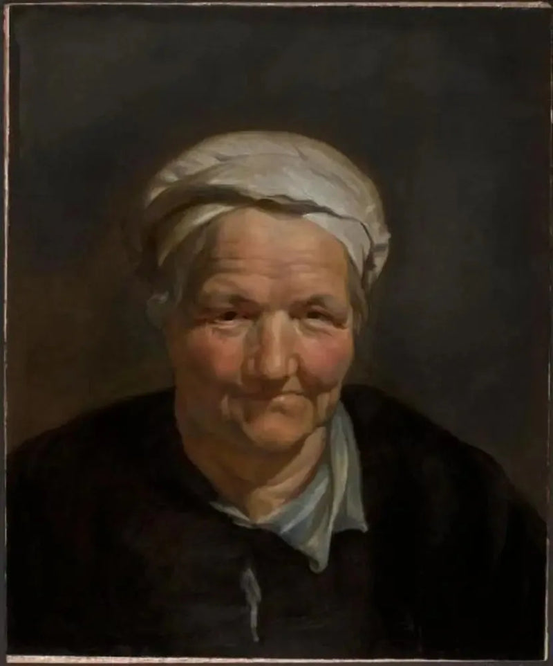 En gammal kvinnas huvud - Peter Paul Rubens