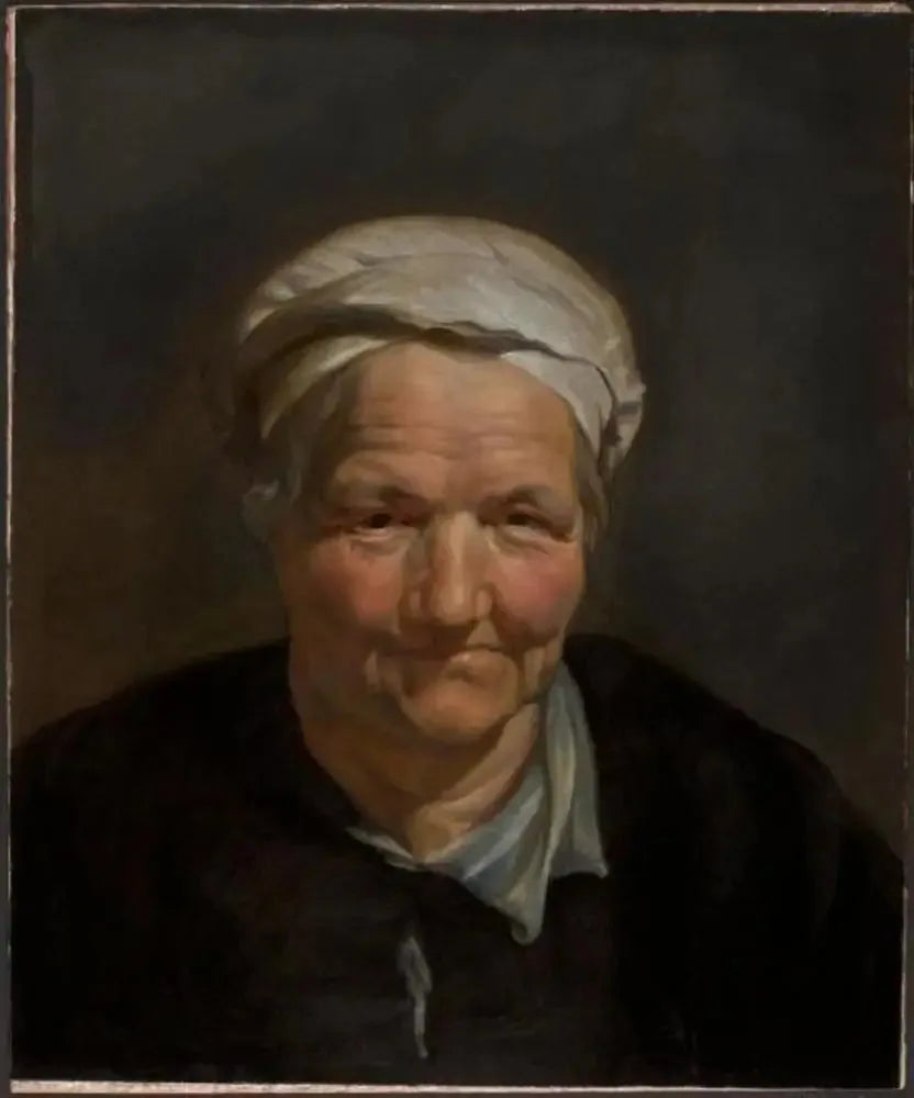 En gammal kvinnas huvud - Peter Paul Rubens