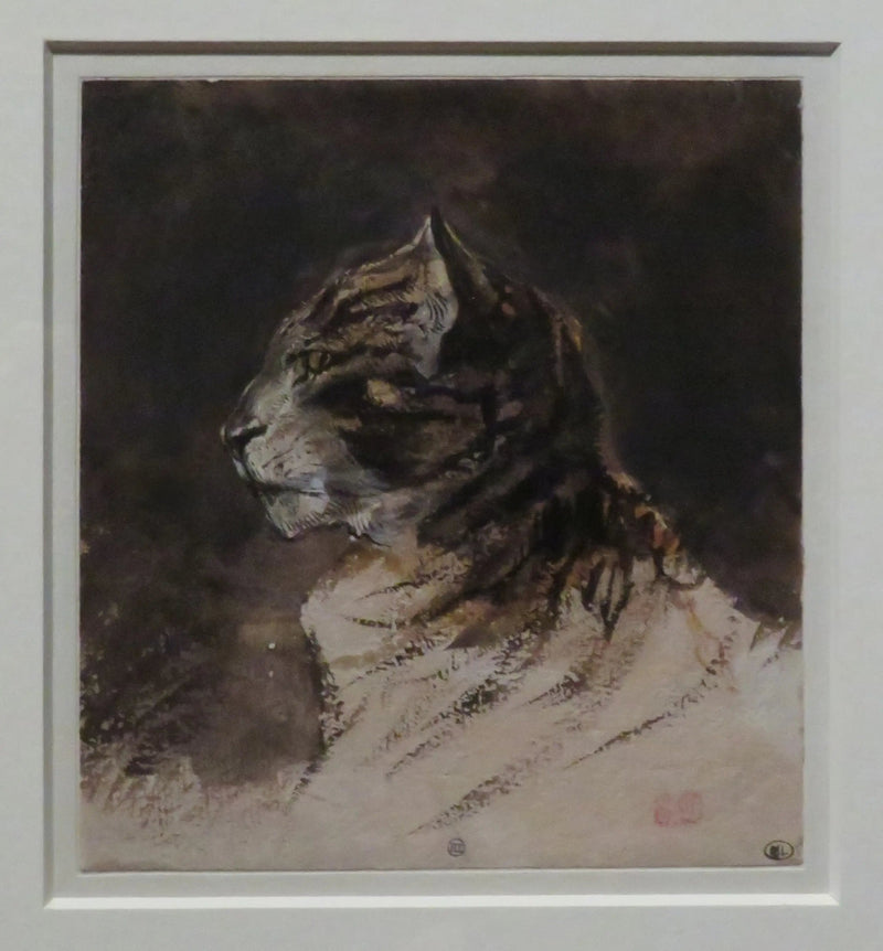 Kattansikte - Eugène Delacroix