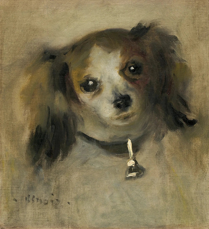 Hundhuvud - Pierre-Auguste Renoir