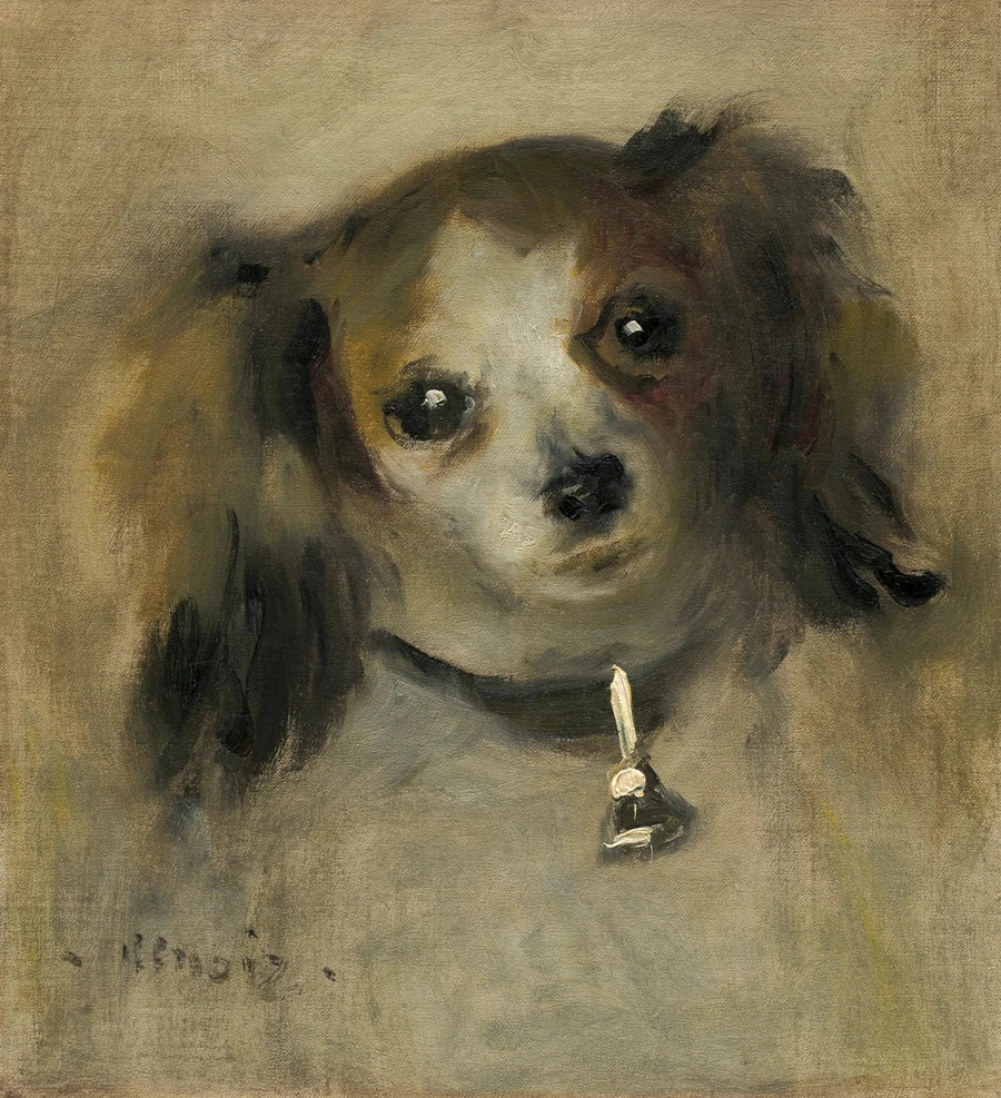 Hundhuvud - Pierre-Auguste Renoir