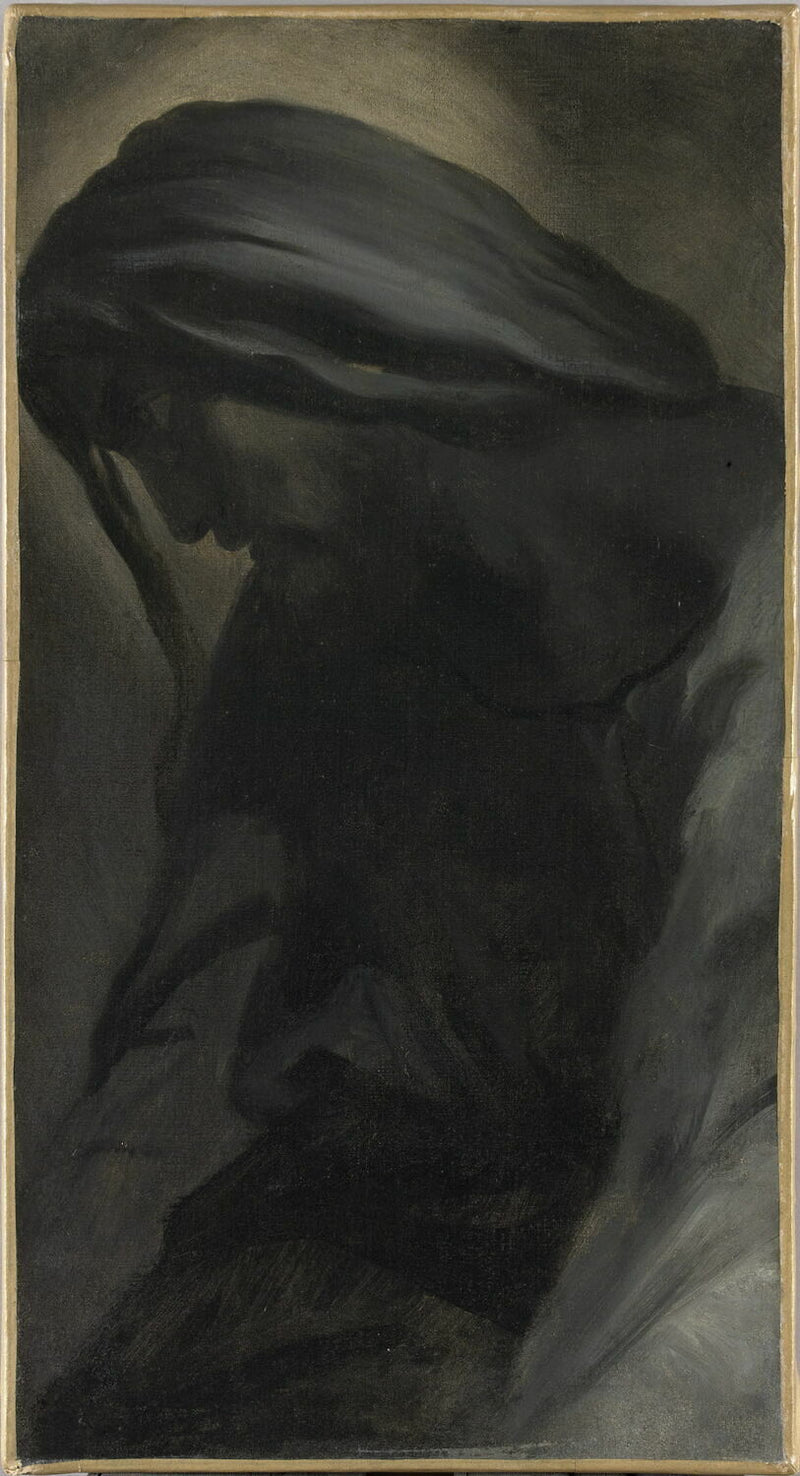 Kristi huvud - Théodore Chassériau