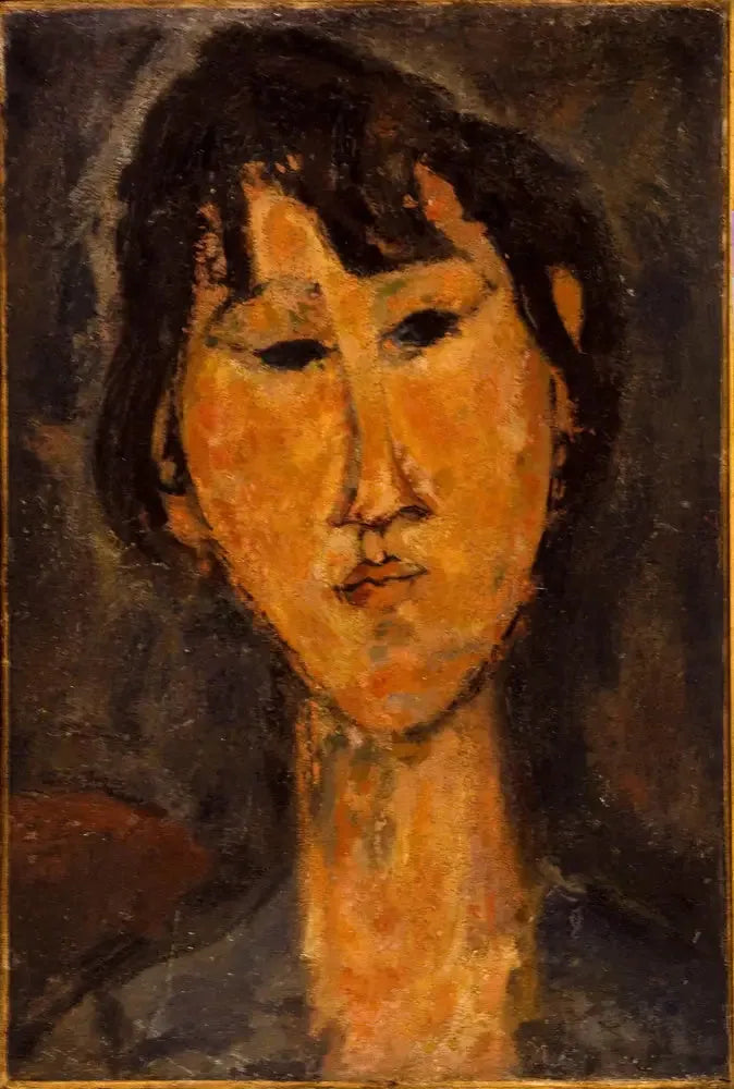 Kvinnohuvud - Amedeo Modigliani