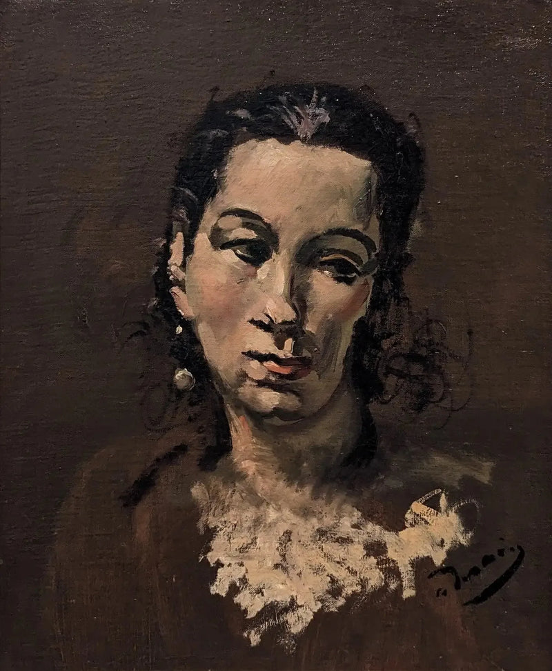 Kvinnohuvud - André Derain
