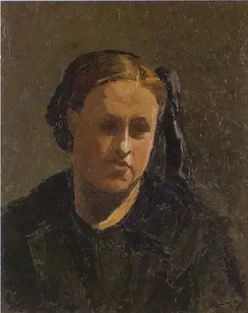 Kvinnohuvud - Claude Monet