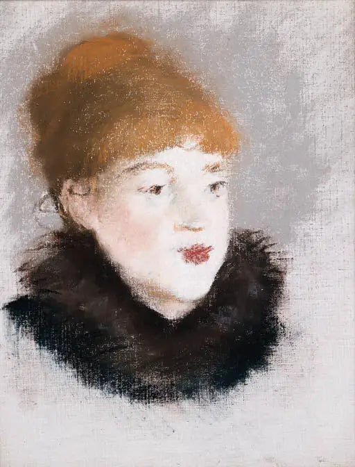 Kvinnohuvud - Édouard Manet