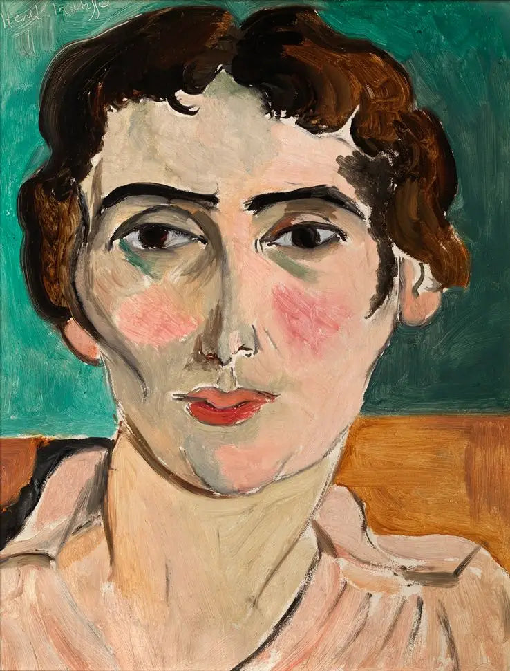 Kvinnohuvud - Henri Matisse