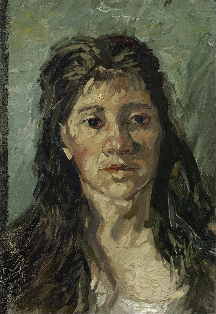 Kvinnohuvud - Vincent van Gogh