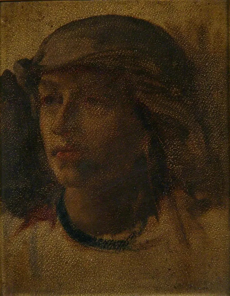 Flickhuvud - Frederic Leighton