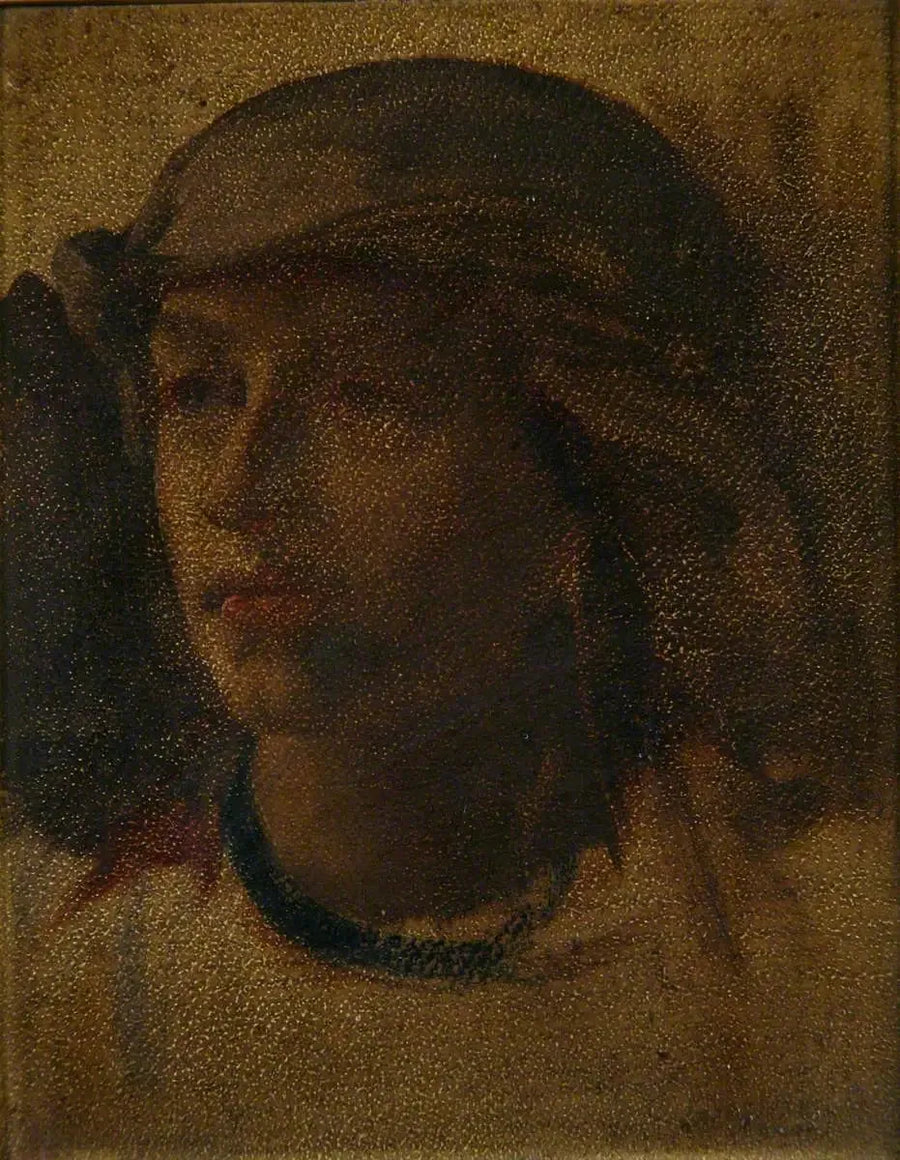 Flickhuvud - Frederic Leighton