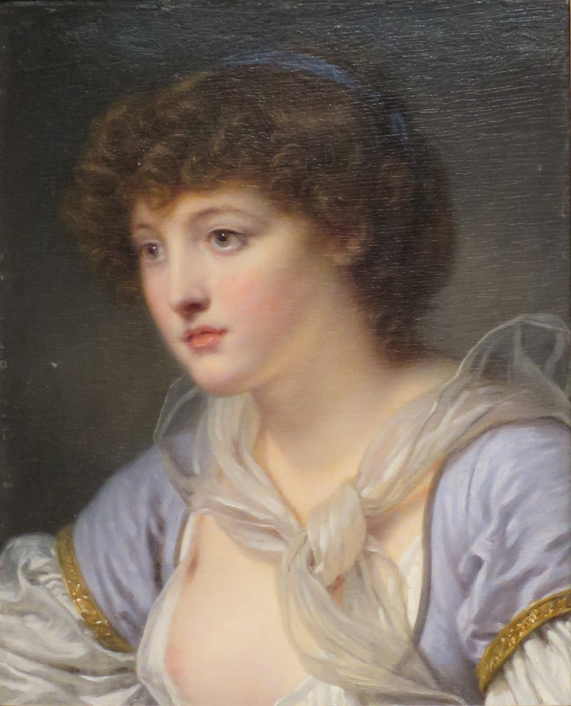 Flickhuvud - Jean-Baptiste Greuze