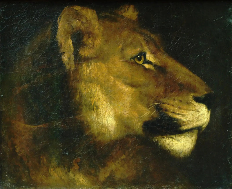 Lejonhuvud - Théodore Géricault
