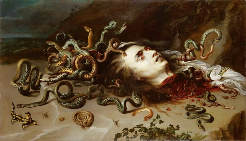 Medusahuvud - Peter Paul Rubens