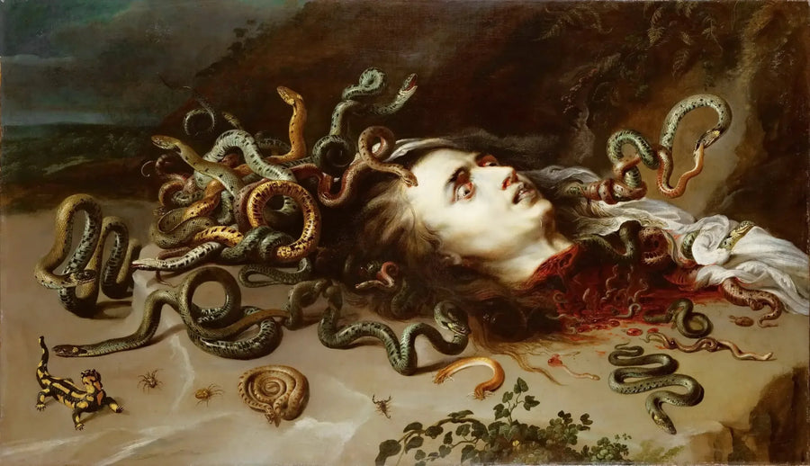 Medusahuvud - Peter Paul Rubens
