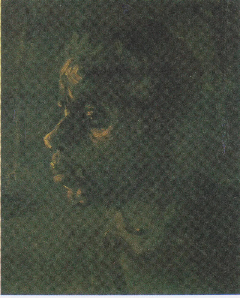 Bondehustruens huvud - Vincent van Gogh