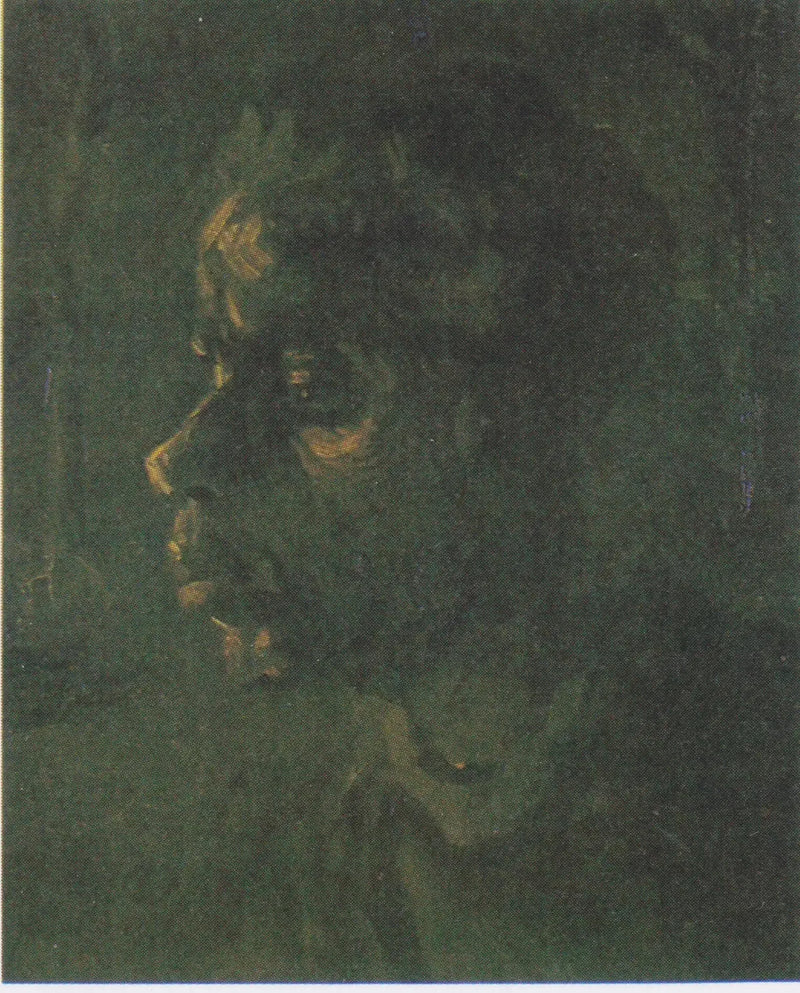 Bondehustruens huvud - Vincent van Gogh
