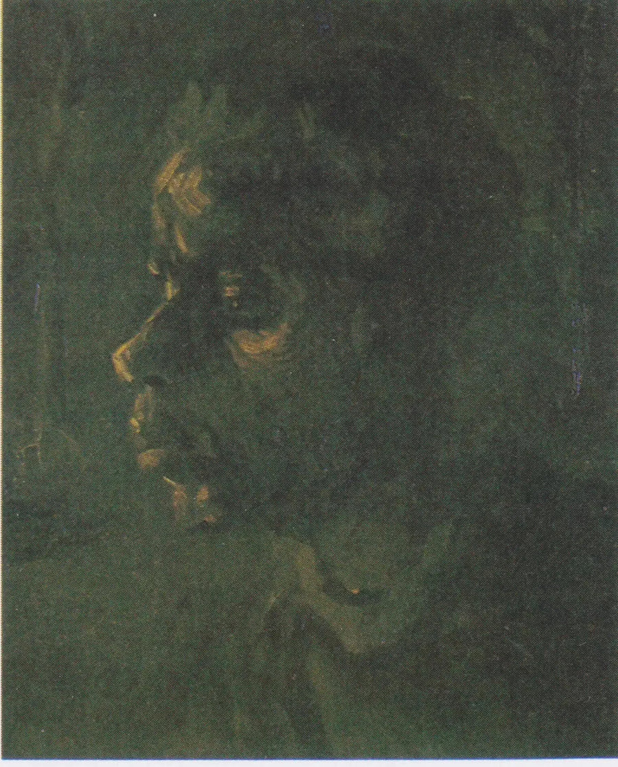Bondehustruens huvud - Vincent van Gogh