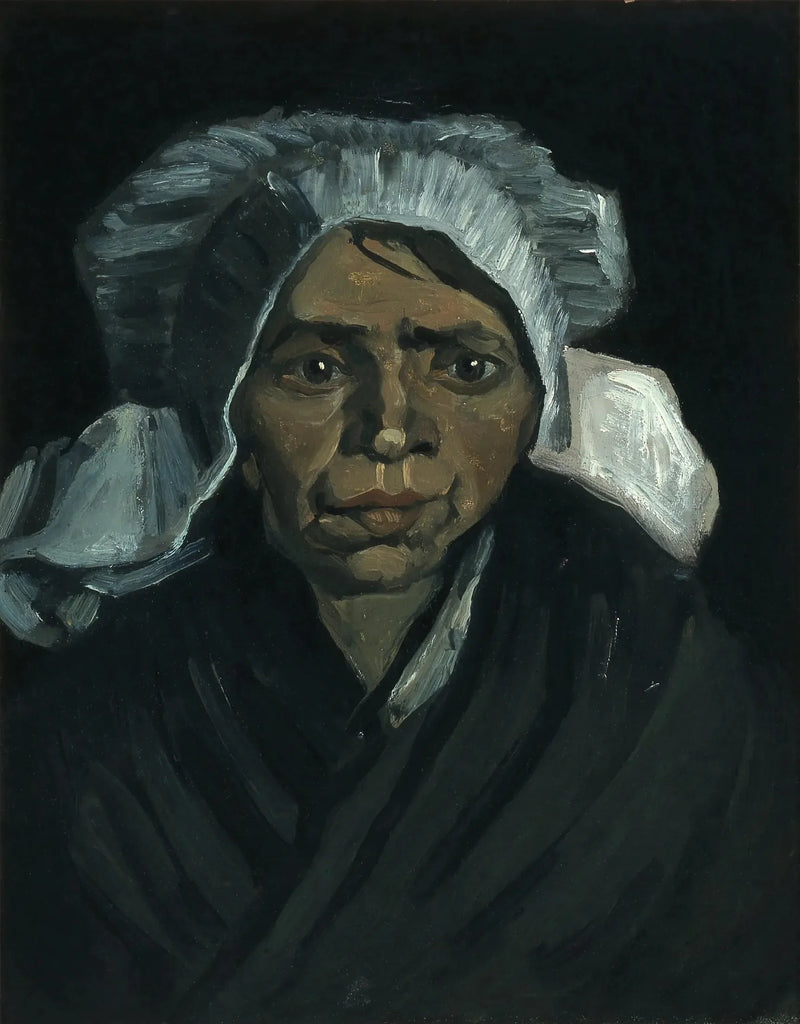 Bondehustruens huvud - Vincent van Gogh