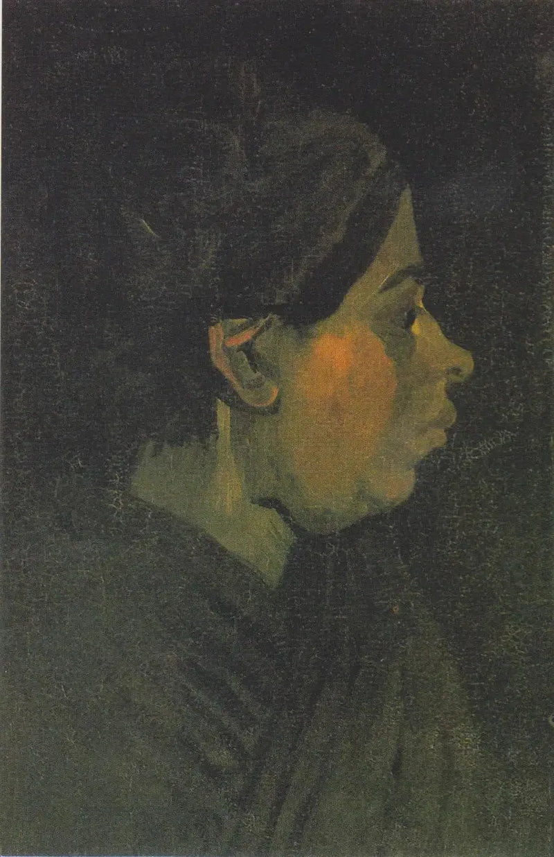 Bondehustruens huvud - Vincent van Gogh
