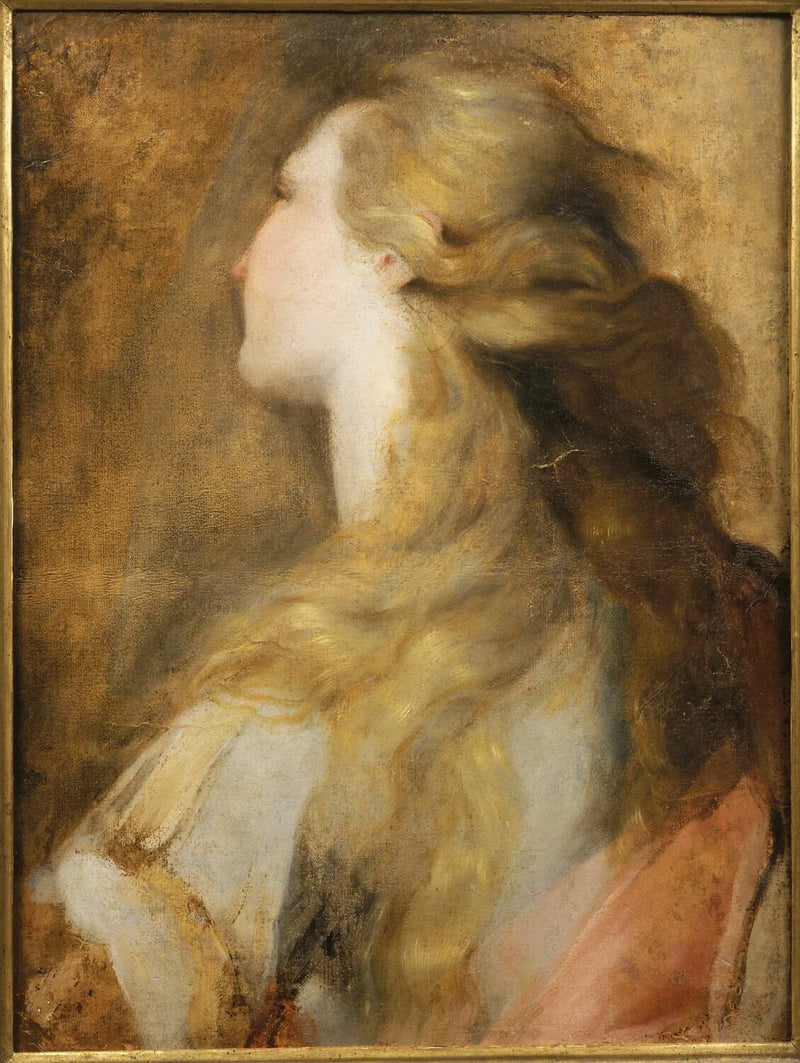 Sainte Marie-Madeleines huvud - Federico Barroci