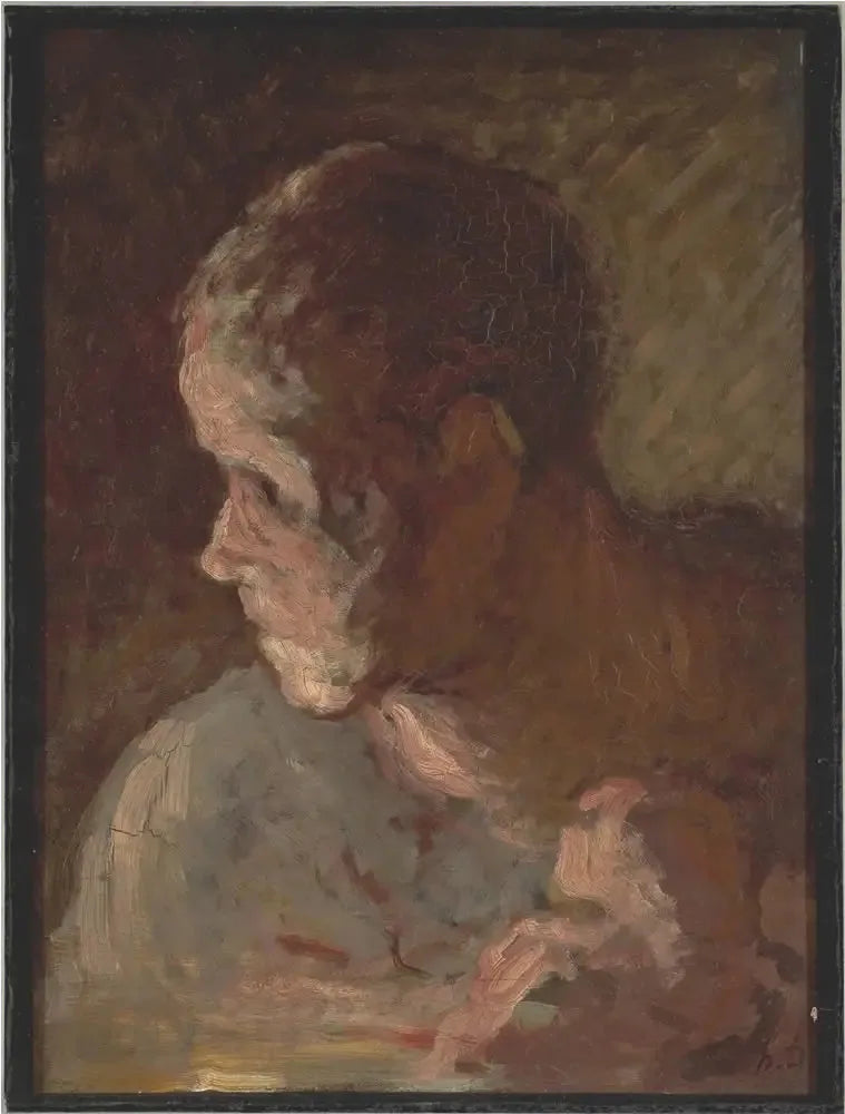 Ringklockans huvud - Honoré Daumier
