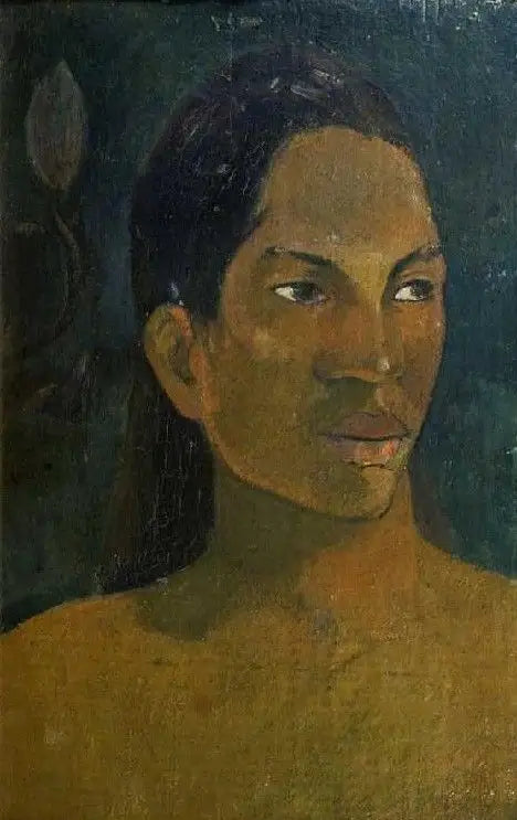 Tahitiansk huvud - Paul Gauguin