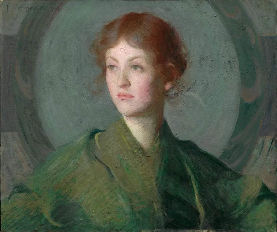 Dekorativ huvud - Frank Weston Benson