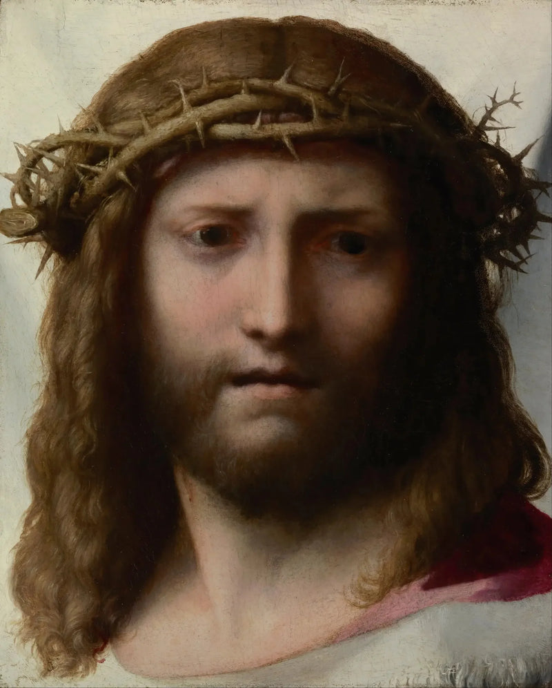 Kristi huvud - Antonio da Correggio