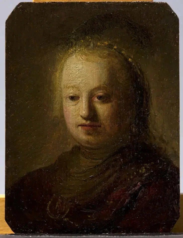 Byst av en flicka - Rembrandt