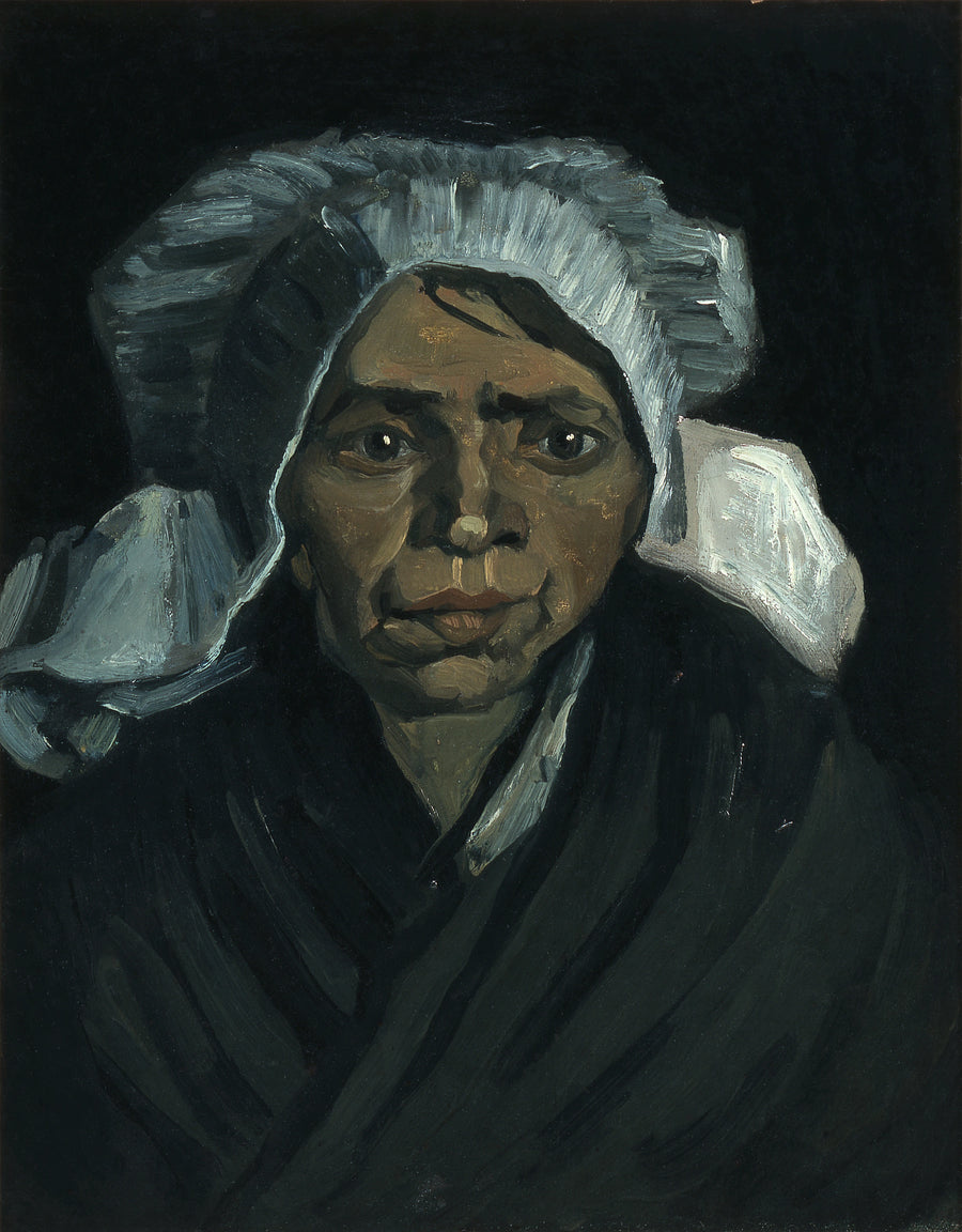 Bondehustruens huvud - Vincent van Gogh